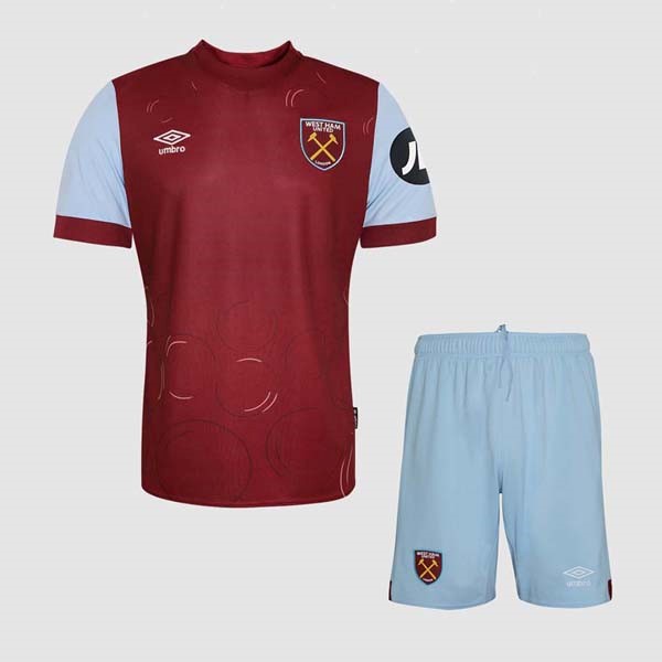 Maglia West Ham Home Bambino 23/24